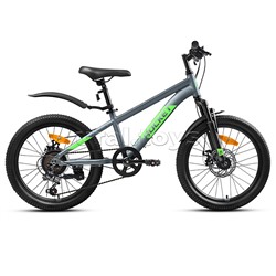 Велосипед 20" Rocket Crux 4.0 , цвет серый, размер 11"
