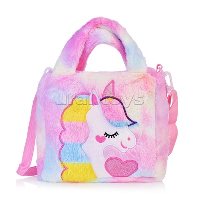 Сумка детская "Сказочный единорог" 23*23*5 см.