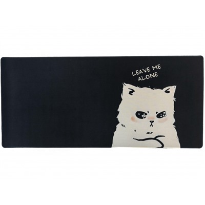 Коврик для мышки и клавиатуры 90х40 см "CYBER BIG MOOD CAT" черный LXMSPCB-MC LOREX