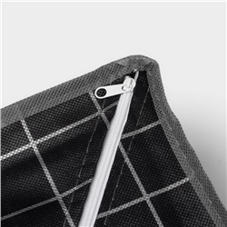 Органайзер для хранения белья Доляна «Кло», 24 ячейки, 38×30×12 см, чёрный