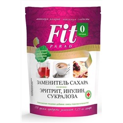 ФитПарад № 6 - 250г эритрит, инулин, сукралоза ДОЙ-ПАК ЭКОПРОДУКТЫ, 1180096