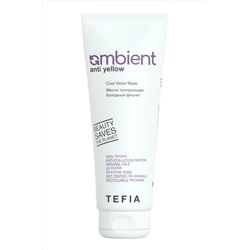 TEFIA Ambient Маска тонирующая для волос Холодный фиолет / Anti Yellow Cool Violet Mask, 250 мл KRISTALLER, 1110282