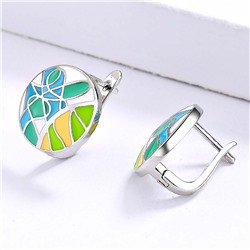 Серьги с английским замком арт. 22 7691 (id 273429)