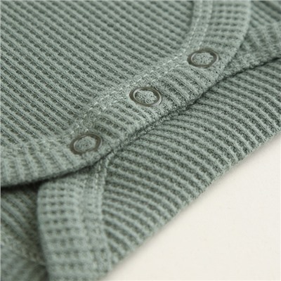 Набор боди 2 шт. SL HOME, рост 80-86 см, бежевый, оливковый