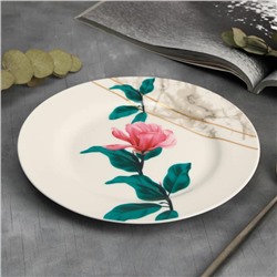 Тарелка «Цветы», 20 см
