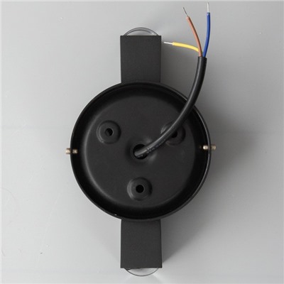 Бра BayerLux «Деко», 2хLED, 2 Вт, 4000К, IP66, чёрный, 9.5×4.3×16 см