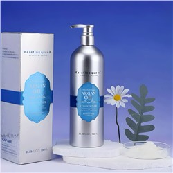 Увлажняющий шампунь и кондиционер с аргановым маслом Keratine queen