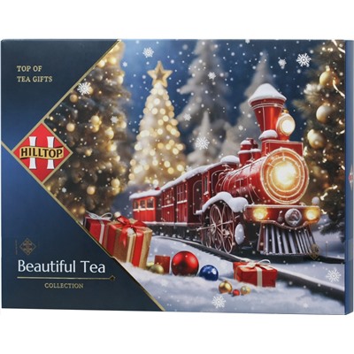 HILLTOP. Новый год. Набор Паровоз Деда Мороза 120 гр. карт.упаковка