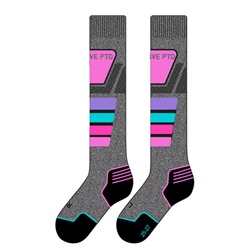 Термоноски трикотажные для девочек (высокие махровые)