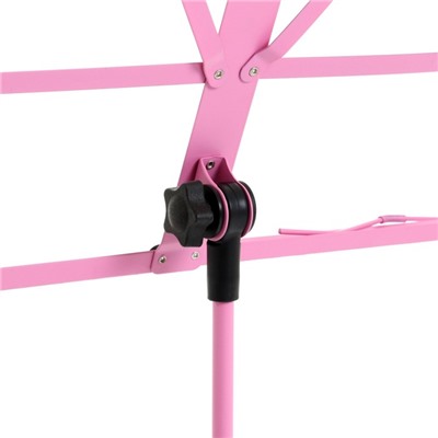 Пюпитр h=155 см, подставка для нот 50×28 см, розовый