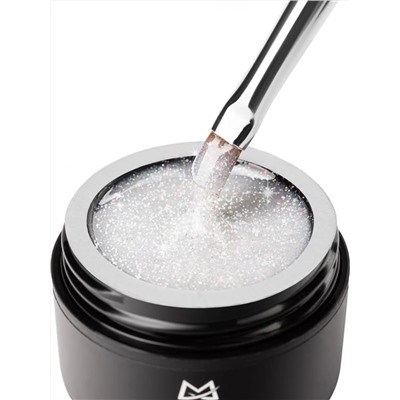 MANITA Гель моделирующий для ногтей с хлопьями юки / Builder Gel Flash №06, 15 мл 28223