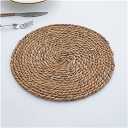 Салфетка сервировочная на стол SL Home «Жгут», d=30×0.5 см