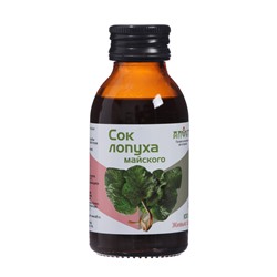 Сироп Алфит «Сок лопуха майского», 100 мл