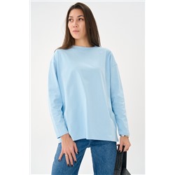 Лонгслив Эшли (голубой)