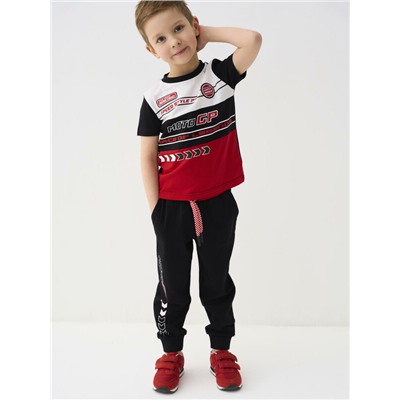 Комплект трикотажный для мальчиков: фуфайка (футболка), брюки