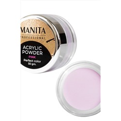 Manita Professional Акриловая пудра мелкодисперсная «Pink», 50 г KRISTALLER, 1109949