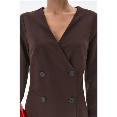 Платье – пиджак Хлоя (шоколад)