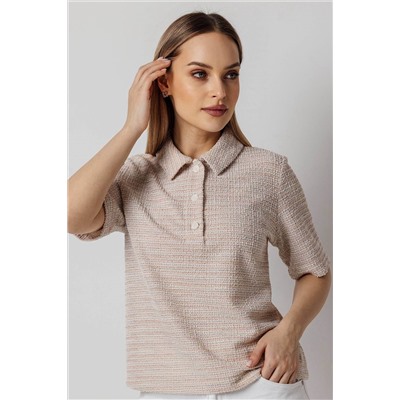 Блузка женская  4527/01/Пудровый