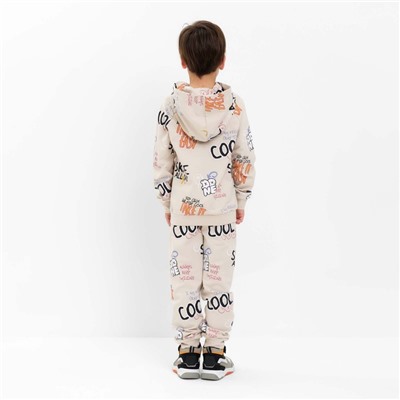 Костюм детский (толстовка, брюки) KAFTAN Graffiti, размер 32 (110-116 см)