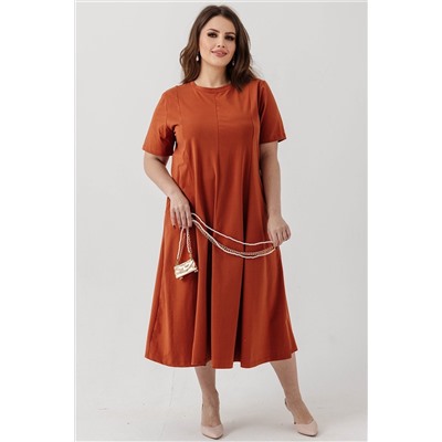 Платье  8978/01/Кирпичный