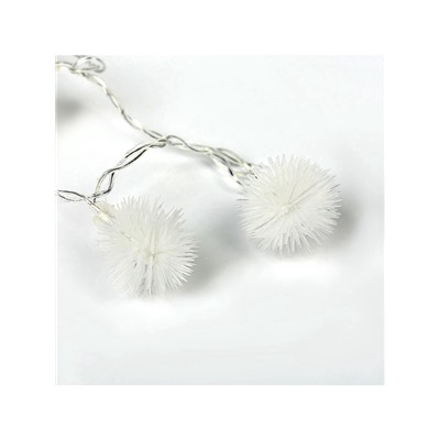 УЦЕНКА ЗАНАВЕС DECOR. "Ежики" IP20, УМС вилка, Ш:2 м, В:1.5 м, Н.С. LED-360-220V, 8 режимов, СИНИЙ 2