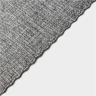 Салфетки сервировочные на стол Доляна Coffee, 4 шт., 44×29 см, серые