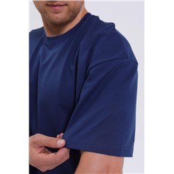 Костюм мужской футболка_шорты (Синий)