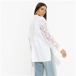 Рубашка с дизайнерской спинкой, Only You (white)