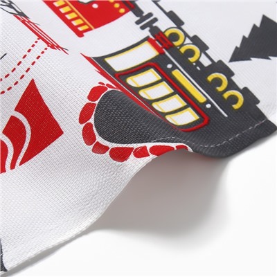 Набор новогодних кухонных полотенец Доляна «Волшебного года» 35×60 см-2 штуки, 100% хлопок