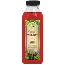Сибирский эликсир с Чагой (клеточный сок пихты сибирской) / 500 мл / Сам бы ел