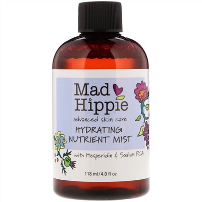 Mad Hippie Skin Care Products, увлажняющий питательный спрей, 118 мл (4,0 жидк. унции)