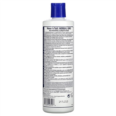 Mane 'n Tail, Кондиционер Herbal Gro, 355 мл (12 жидких унций)