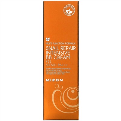 Mizon, Snail Repair Intensive BB Cream, SPF 50+ PA+++, #31, 1.76 oz (50 ml)