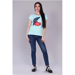 Футболка 24854 (Ментол)