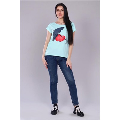 Футболка 24854 (Ментол)