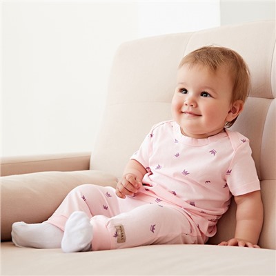 Футболка детская детская MINAKU, рост 74-80 см, розовая