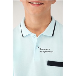 Рубашка-поло с длинным рукавом для мальчика Happyfox