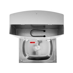 Умывальник «ТермМикс», с ЭВН, нержавеющая мойка, 1250 Вт, 17 л, цвет белое серебро