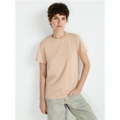 Omsa Футболка OmT_D1203 Футболка женская прямого кроя, CO+EL