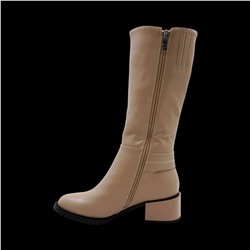 Сапоги женские евро зима HZM2646X бежевые