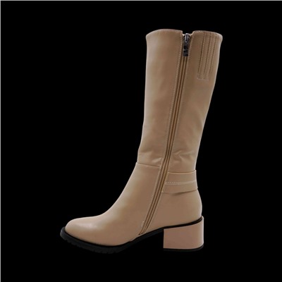 Сапоги женские евро зима HZM2646X бежевые