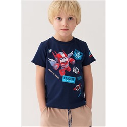 Фуфайка трикотажная для мальчиков (футболка) PLAYTODAY, 1239640