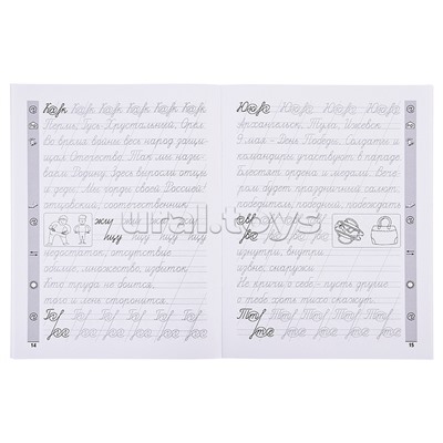 Тренажер по чистописанию. Русский язык: 2 класс. - Изд. 10-е; авт. Субботина; сер. Красивый почерк