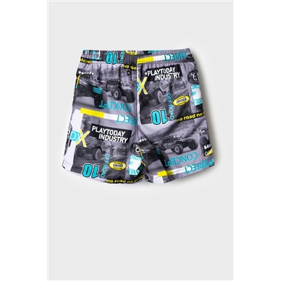 Шорты текстильные плавательные для мальчиков, средней длины PLAYTODAY, 1241084