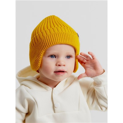 Шапка детская «Крошка Я», размер 48-50, жёлтая
