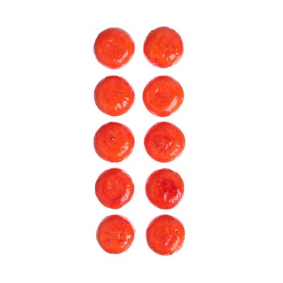 Основа для творчества и декора «Мандарин» набор 10 шт., размер 1 шт.: 3.5×3.5×2.5 см