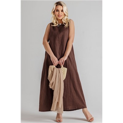 Платье  2137/04/Коричневый