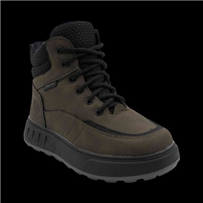 Ботинки зимние на меху С2429 зеленые