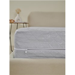 Чехол на матрац стеганный - Светло-серый