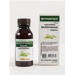 Настойка валерианы корень 100 мл.